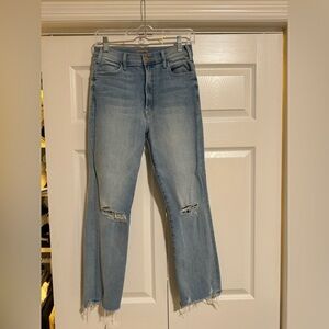 MOTHER The Hustler Crop 29